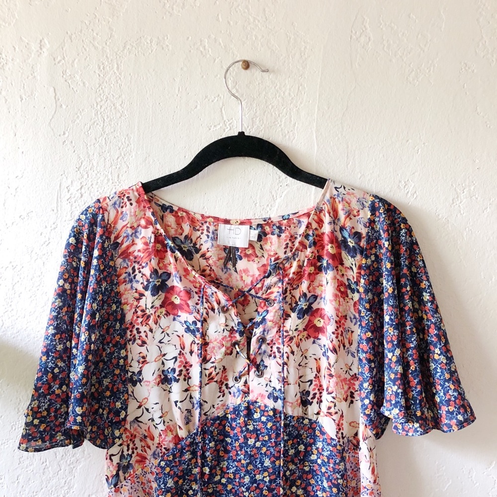 Floral Patch Blouse by HD •in Paris• - Picture 2 of 5